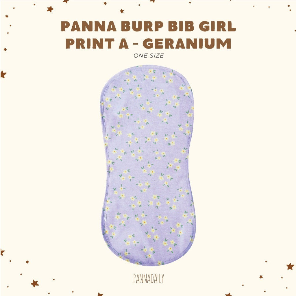 BOHOPANNA - PANNADAILY - PANNA DAILY - BABY & BAYI - BURP BIB PRINT - Slabber Bayi