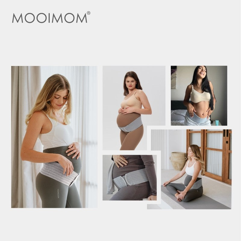 Penyangga Perut Ibu Hamil - MOOIMOM Bamboo Maternity Support Belt Korset Hamil (Sabuk Hamil)
