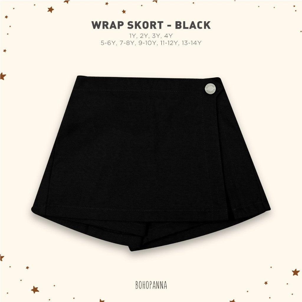 BOHOPANNA - WRAP SKORT - CELANA ANAK PEREMPUAN 2558