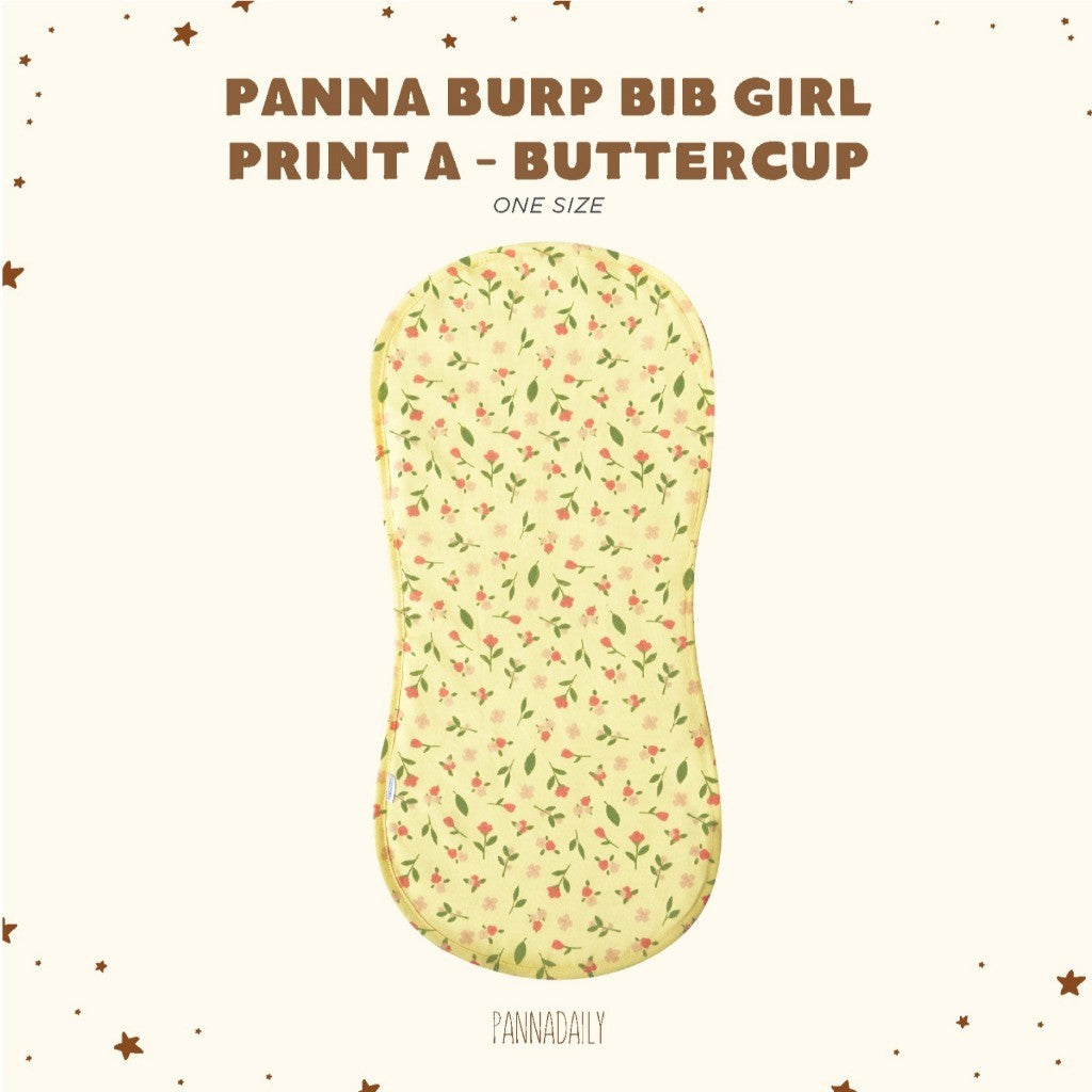 BOHOPANNA - PANNADAILY - PANNA DAILY - BABY & BAYI - BURP BIB PRINT - Slabber Bayi