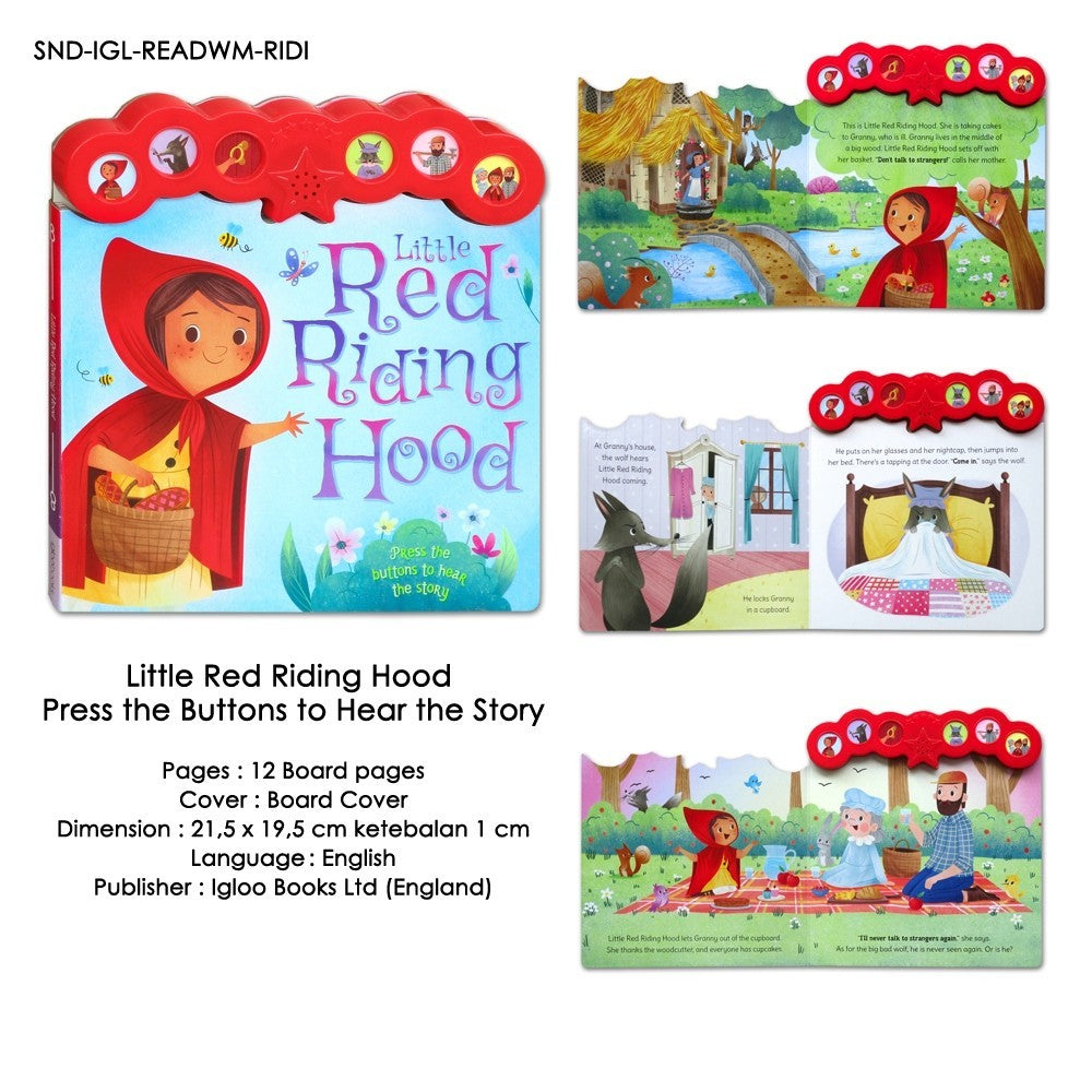 Snow White and the Seven Dwarves/Little Red Riding Hood Press the Buttons to Hear the Story [Igloo Books]