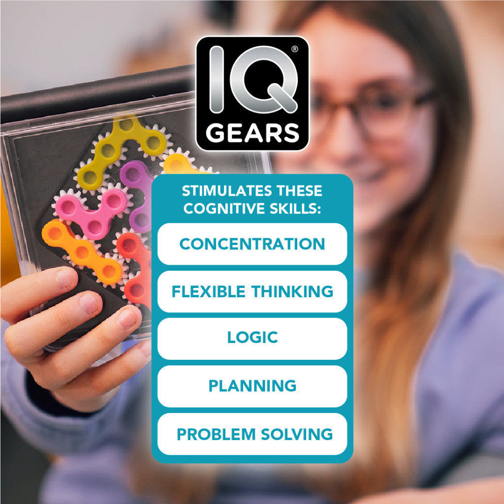 SmartGames IQ Gears Mainan Edukasi Anak Board Game