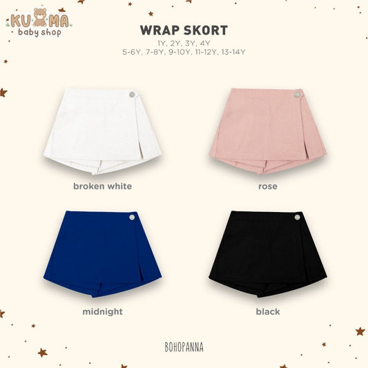 BOHOPANNA - WRAP SKORT - CELANA ANAK PEREMPUAN 2558