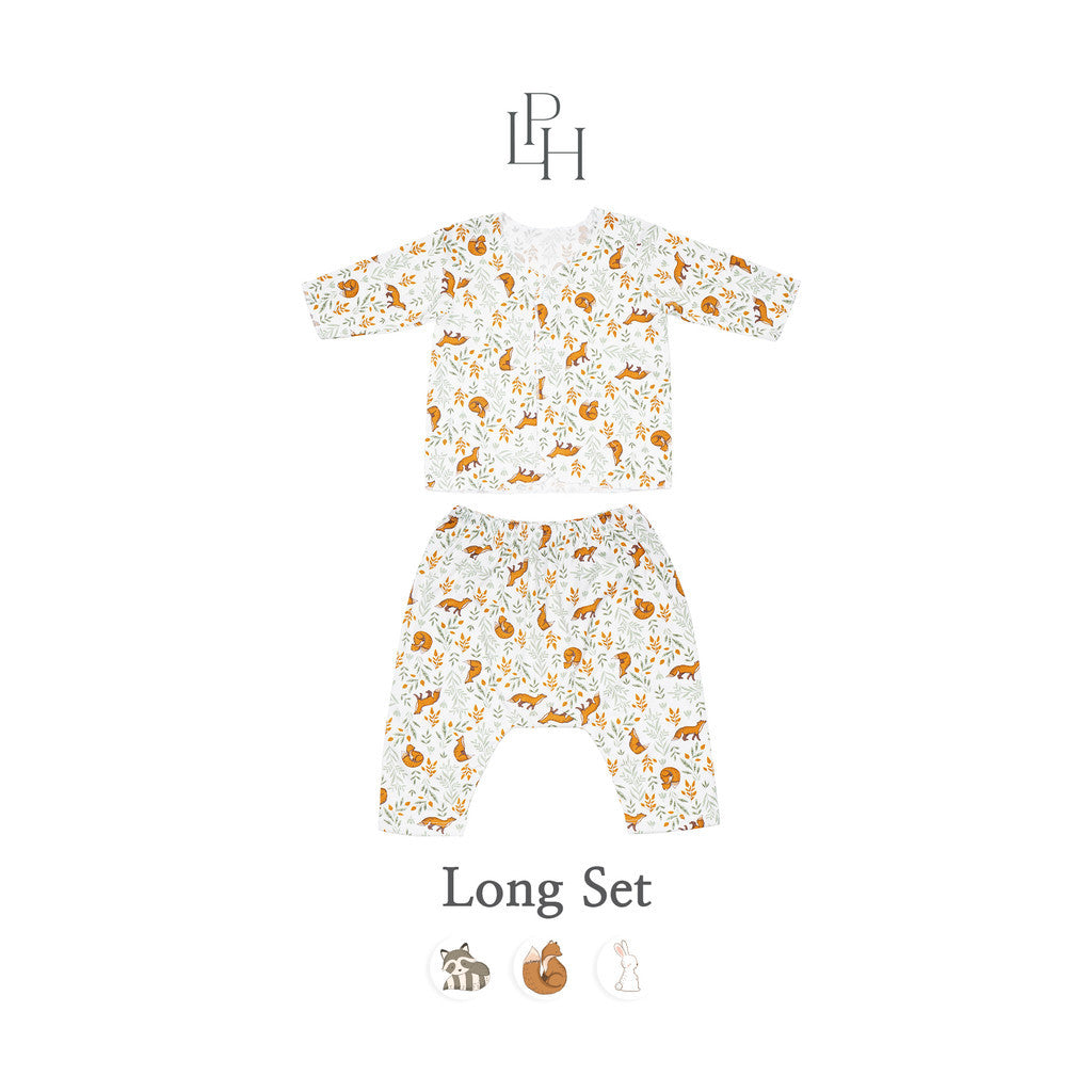 Little Palmerhaus - Little Wear Long Set 27.0 (Setelan Bayi Lengan Panjang)