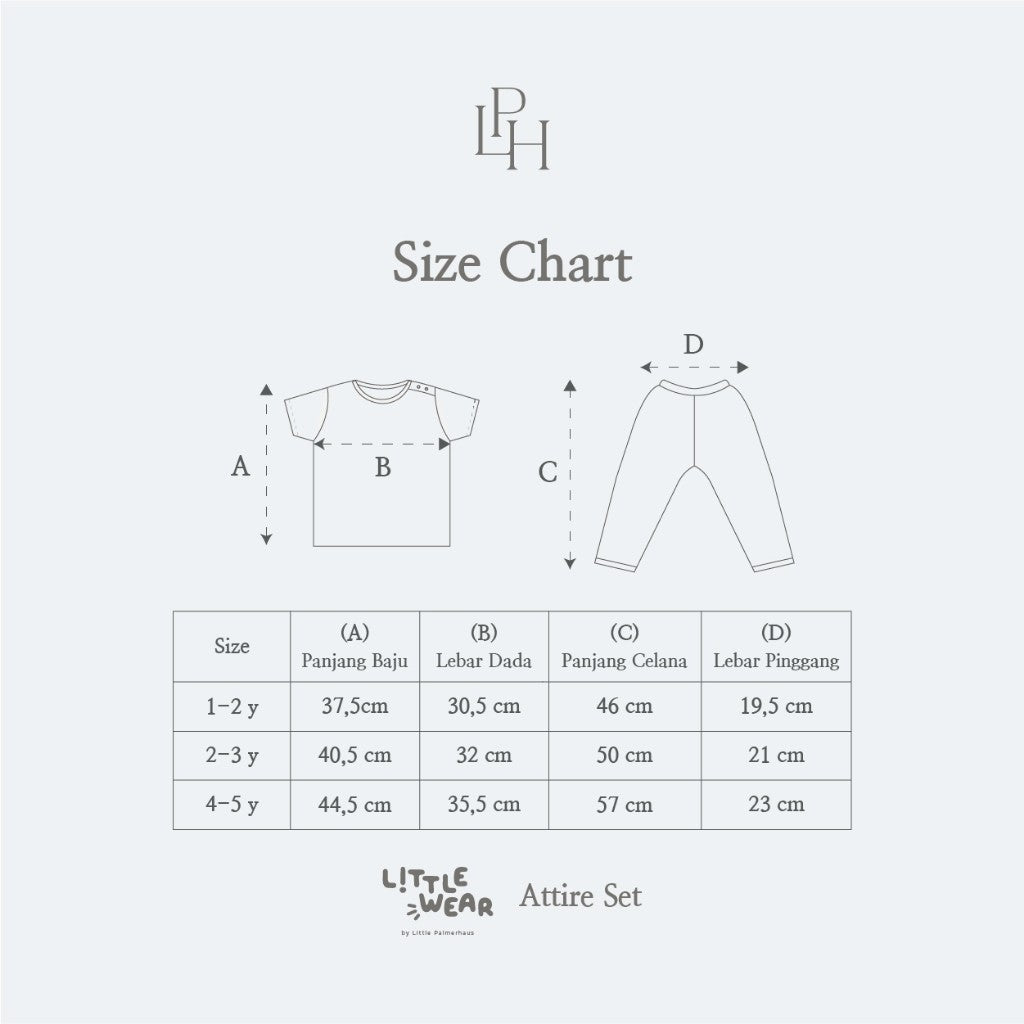 Little Palmerhaus - Little Wear Attire Set (Setelan Anak) 32.0