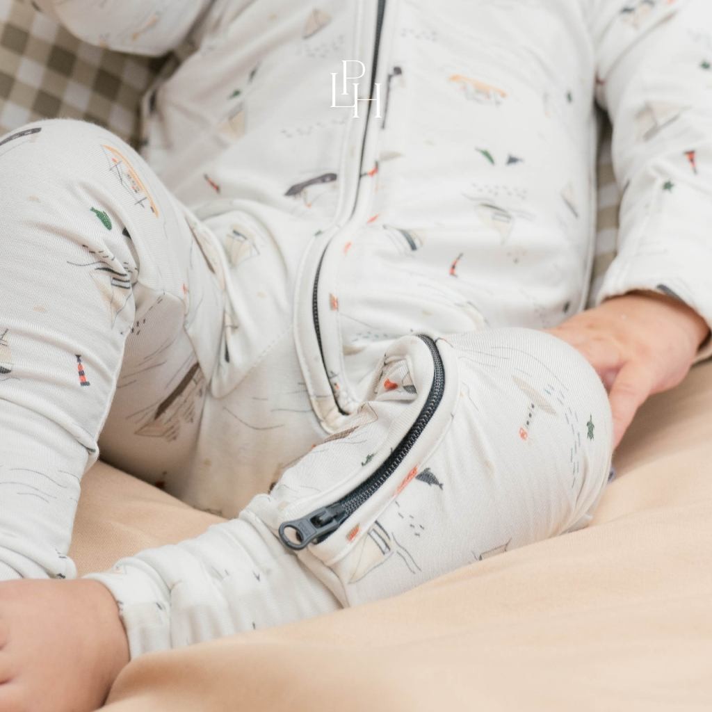 Little Palmerhaus - Tencel Sleepsuit (Jumpsuit Bayi) 3.0