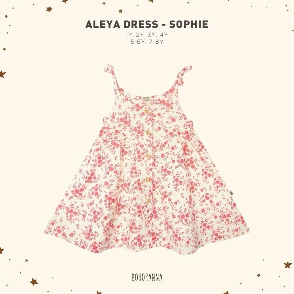 BOHOPANNA - ALEYA DRESS - DRESS ANAK 2575