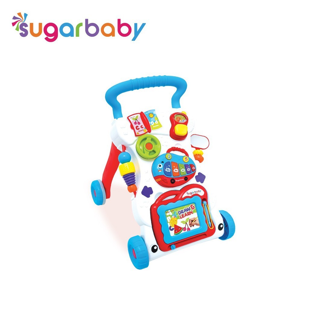 Sugar Baby My Circus Push Walker (Baby Walker)/ Mainan Dorong Bayi/Sugar Baby Mini Car Walker