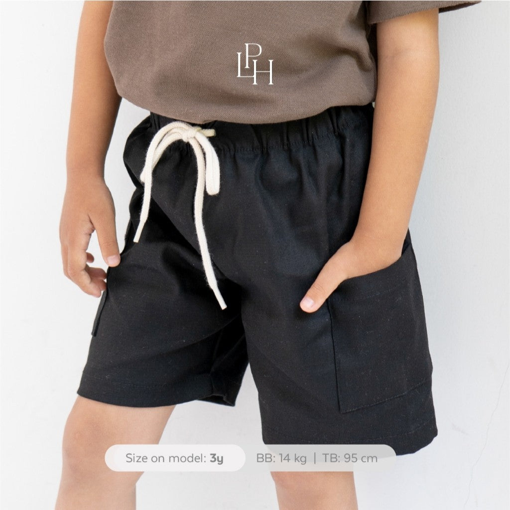 Little Palmerhaus - Leo Cotton Shorts (Celana Pendek Anak) 2.0