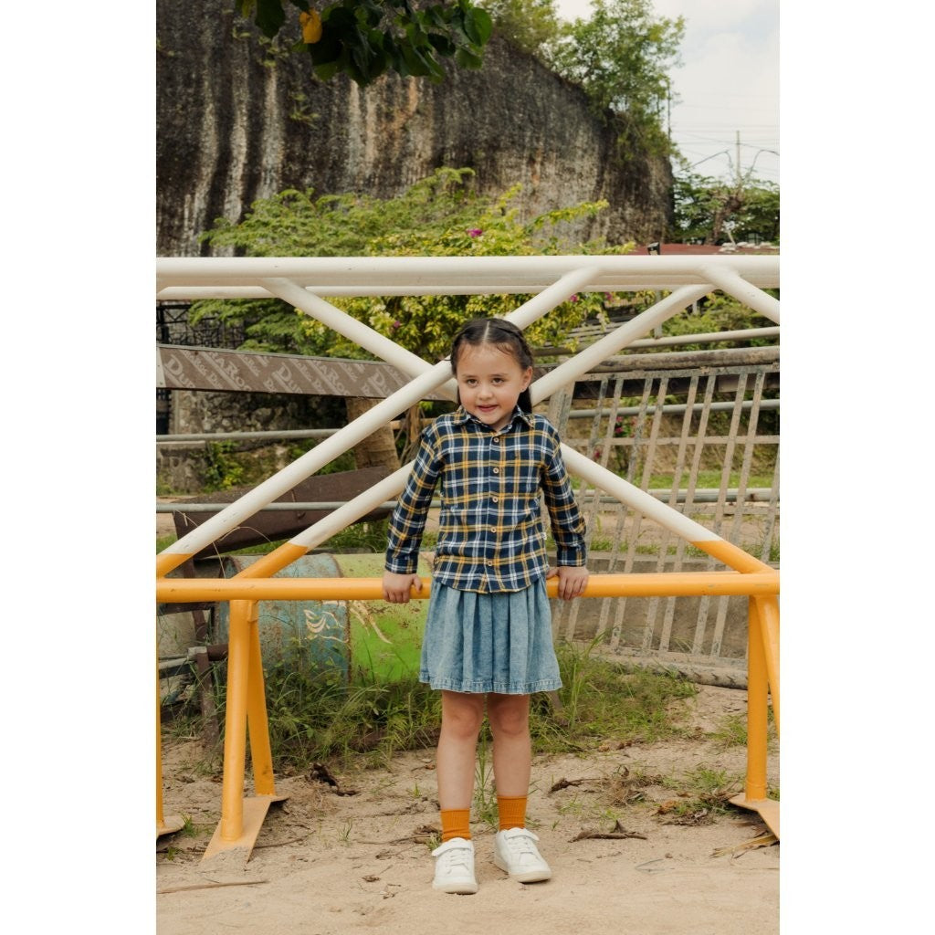 BOHOPANNA - FLANNEL SHIRT 7.0 - KEMEJA FLANEL ANAK - KEMEJA PANJANG ANAK