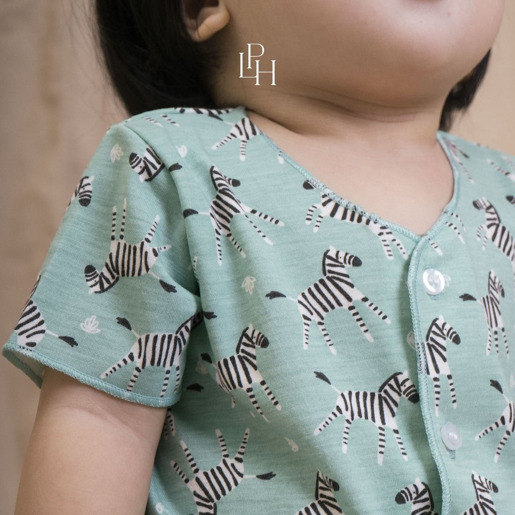 Little Palmerhaus - Little Wear Short Set (Setelan Bayi Lengan Pendek) 30.0