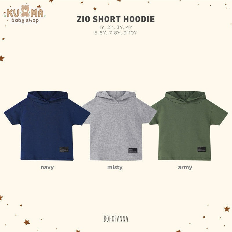 BOHOPANNA ZIO SHORT HOODIE 2523