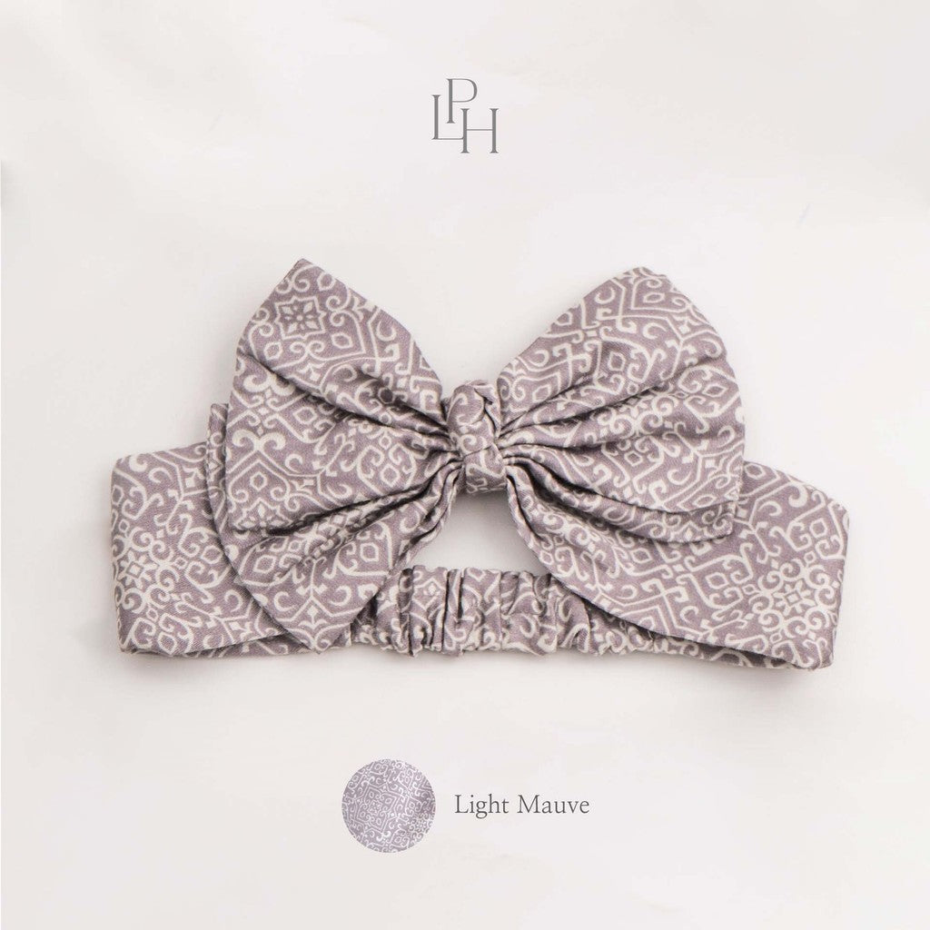 Little Palmerhaus - Baju Lebaran 2025 - Lila Baby Headband (Bando Pita Bayi)