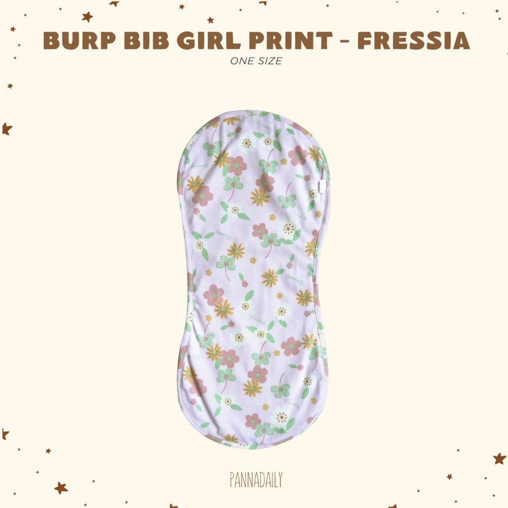 BOHOPANNA - PANNADAILY - BURP BIB GIRL PRINT - Slabber Bayi