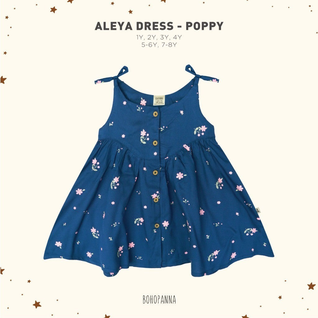 BOHOPANNA - ALEYA DRESS - Dress Anak Perempuan 2473 Print