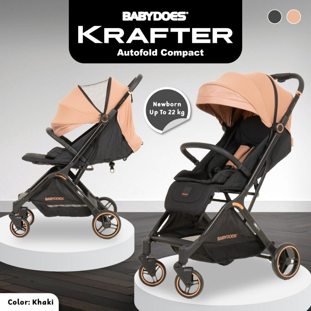 BABYDOES Krafter Stroller Autofold Compact