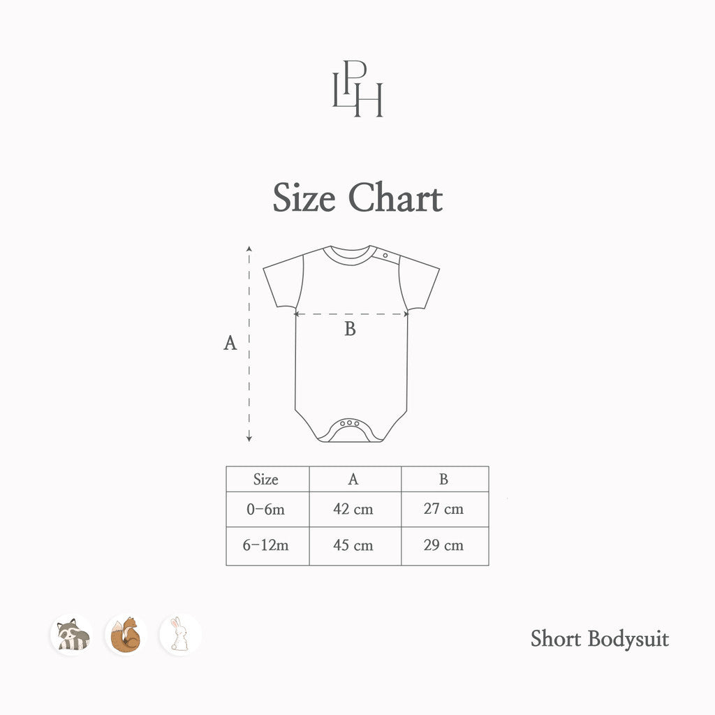 Little Palmerhaus - Little Wear Short Bodysuit 27.0 (Jumper Bayi)