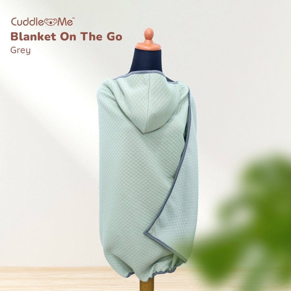 CUDDLEME Blanket On The Go Selimut Clip Multifungsi - Selimut Gendongan Praktis