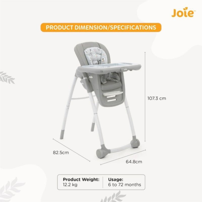 Joie Multiply 6 in 1 High Chair Kursi Makan Anak