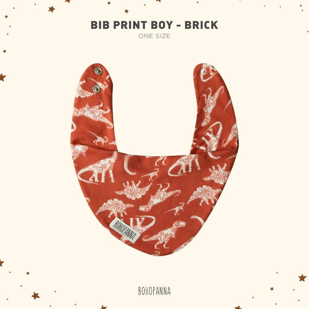 BOHOPANNA - BIB PRINT - Slabber Bayi Print
