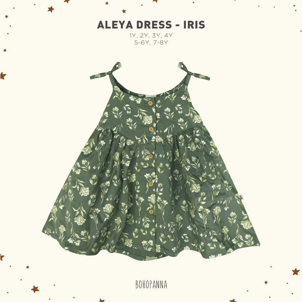 BOHOPANNA - ALEYA DRESS - Dress Anak Perempuan 2473 Print