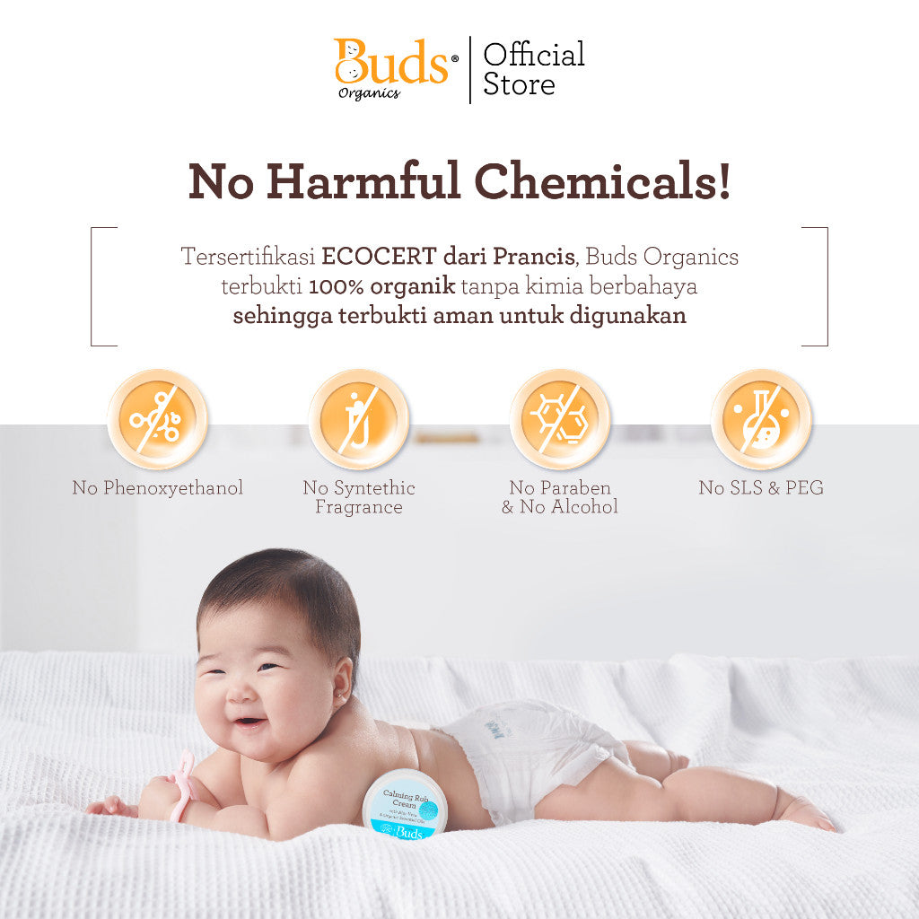 Buds Organics Baby Massage Oil - Minyak Pijat Gosok Bayi dan Anak