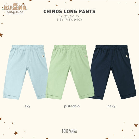 BOHOPANNA - CHINOS LONG PANT - Celana Panjang Anak Laki-Laki 2456-2