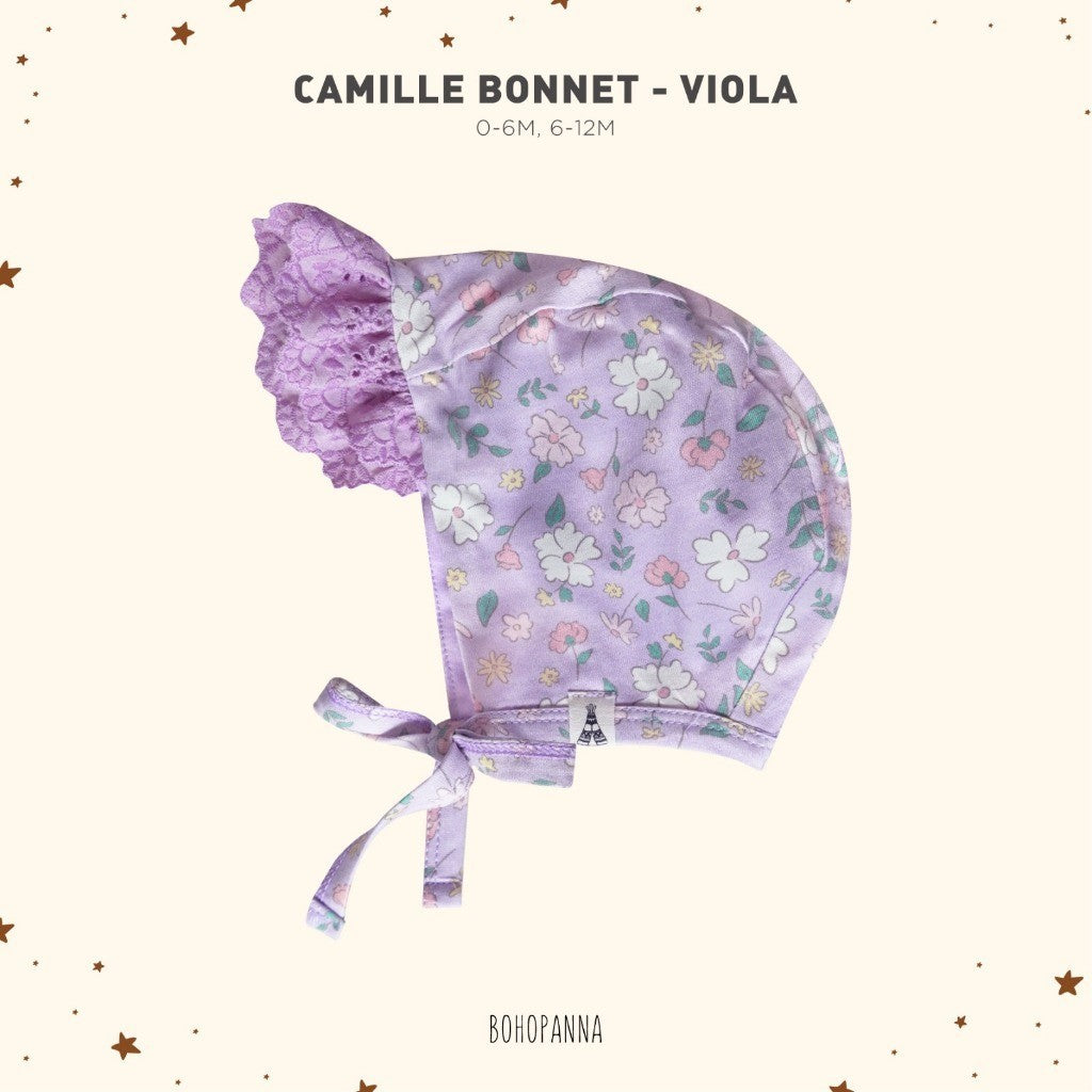 BOHOPANNA - BONNET CAMILLE - Topi Bayi Perempuan