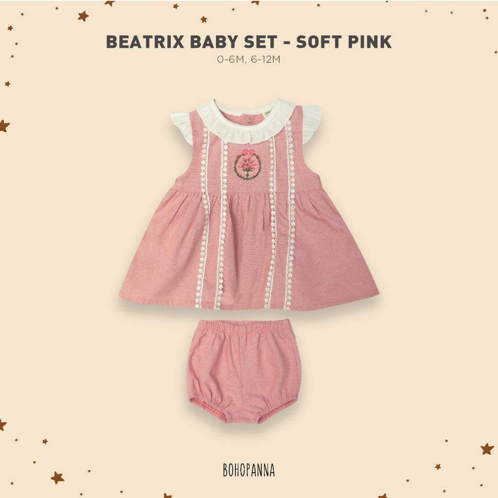 BOHOPANNA - BEATRIX BABY SET - Setelan Bayi Perempuan