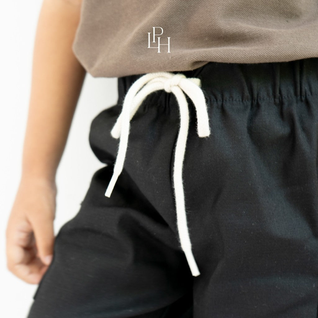 Little Palmerhaus - Leo Cotton Shorts (Celana Pendek Anak) 2.0