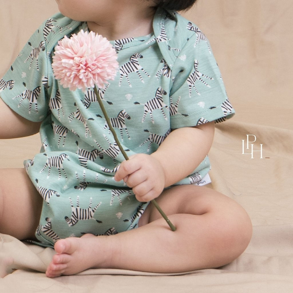 Little Palmerhaus - Little Wear Short Bodysuit (Jumper Bayi) 30.0