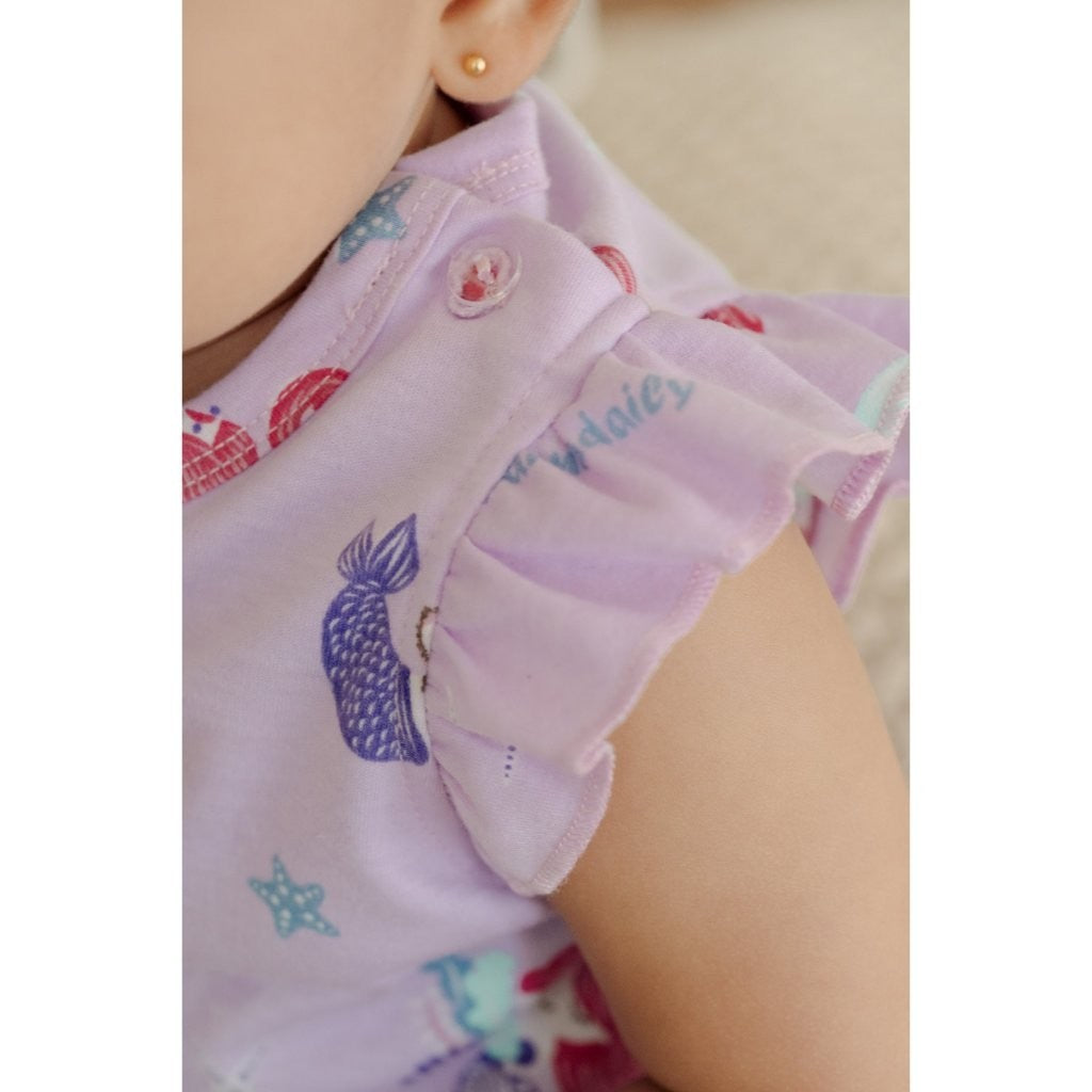 BOHOPANNA - PANNADAILY - PLAYSUIT GIRL PRINT - Jumper Bayi Sophie