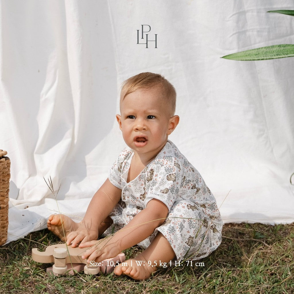 Little Palmerhaus - Little Wear Short Set 27.0 (Setelan Bayi Lengan Pendek)