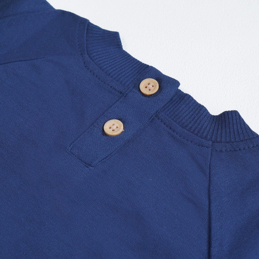 Nice Kids - Tencel Baby Sweater Premium Bodysuit Jumper Bayi Unisex (0-12 Bulan)
