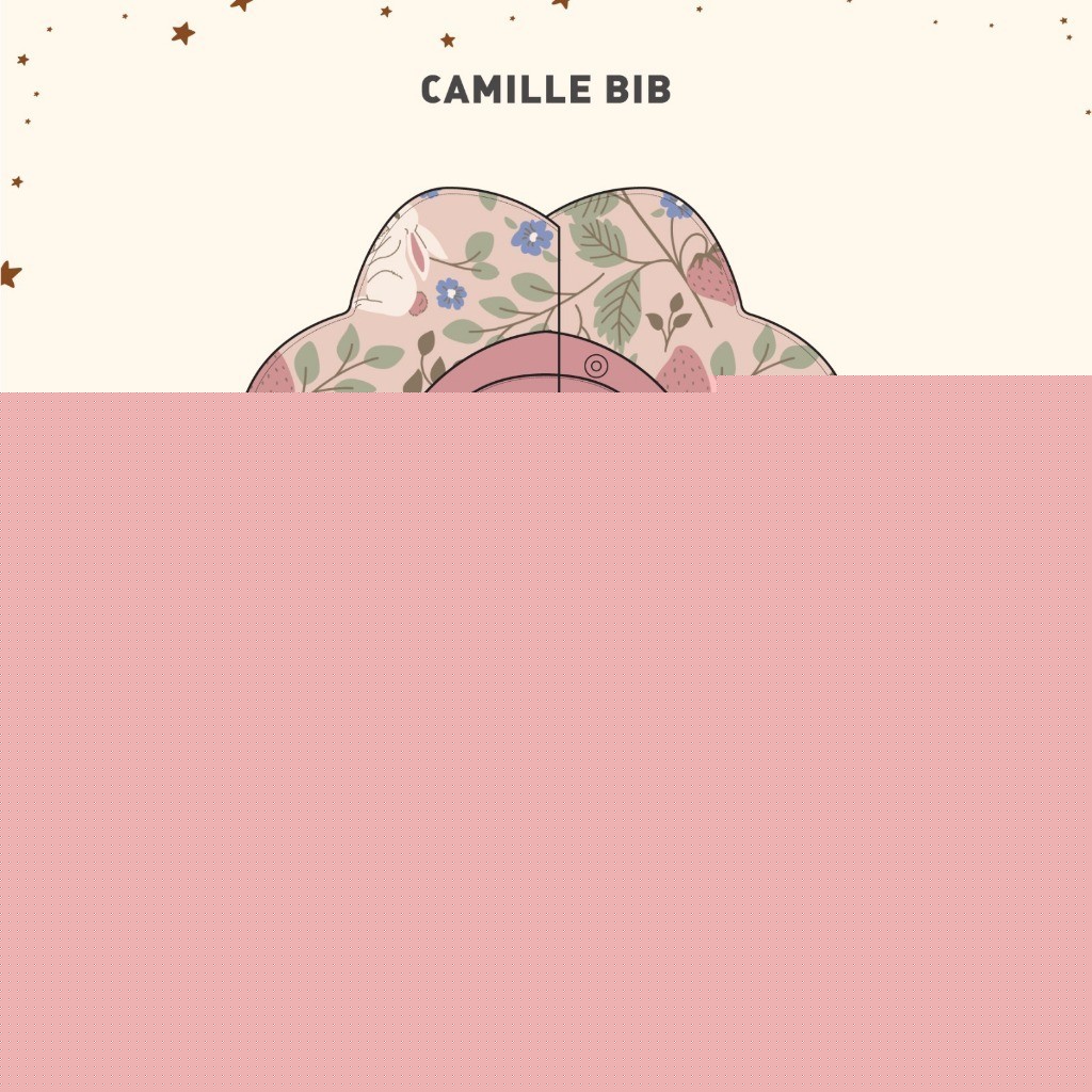 BOHOPANNA - BIB CAMILLE - Slabber Bayi Perempuan
