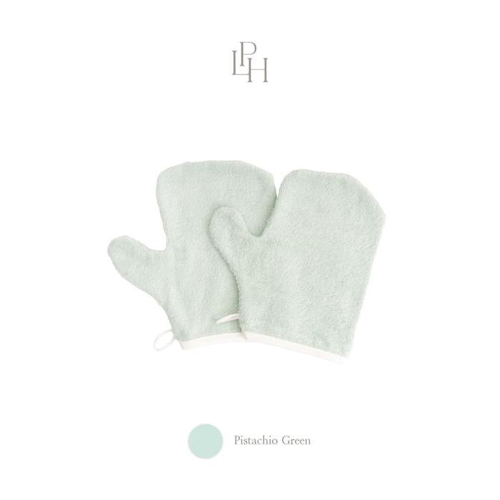 Little Palmerhaus Bam & Boo Bamboo Washmitt Set of 2 - Waslap Mandi Bayi 18.0 19.0