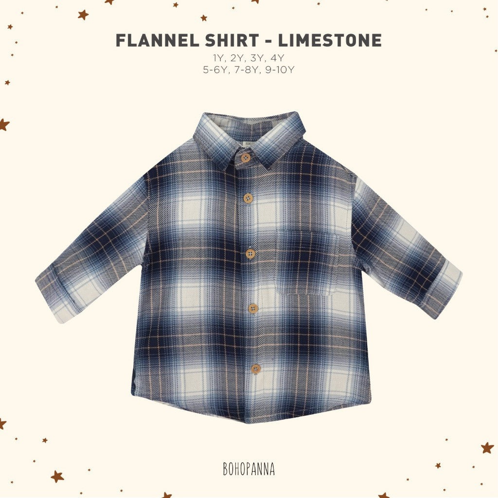 BOHOPANNA - FLANEL SHIRT - FLANNEL SHIRT - Atasan Anak Laki-Laki