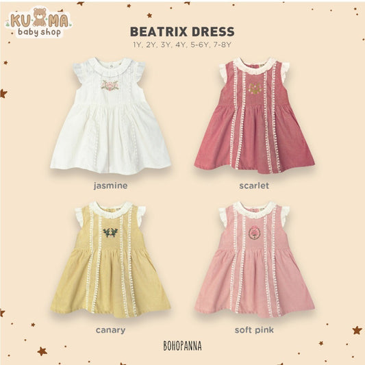 BOHOPANNA - BEATRIX DRESS - Dress Anak Perempuan