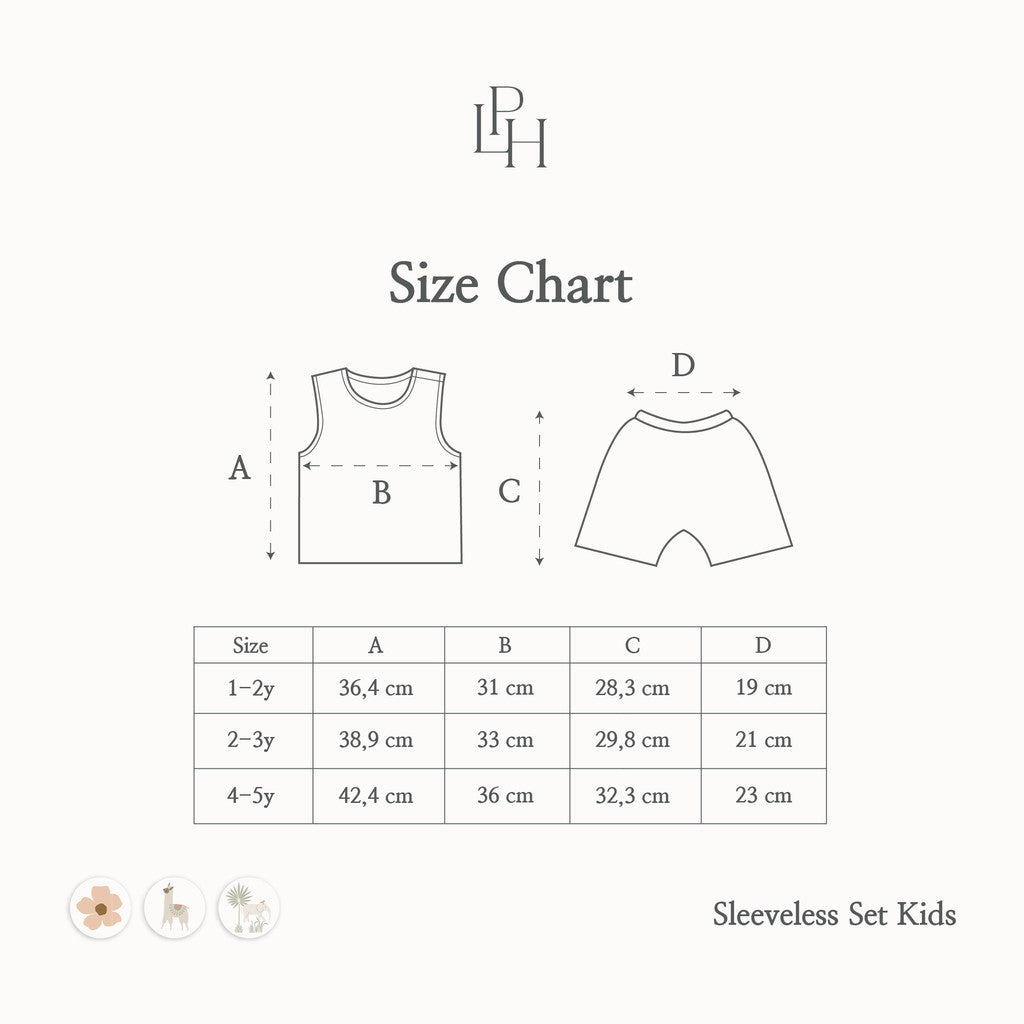 Little Palmerhaus - Little Wear Kids Sleeveless Set (Setelan Anak Lengan Buntung) 30.0
