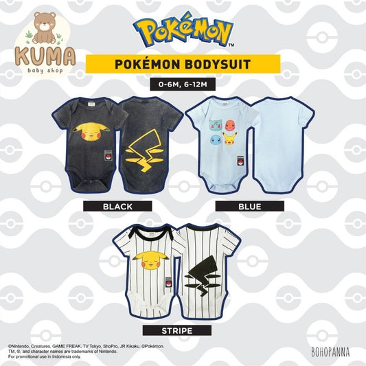 BOHOPANNA | POKÉMON - BODYSUIT - BODYSUIT WASHED - JUMPER ANAK