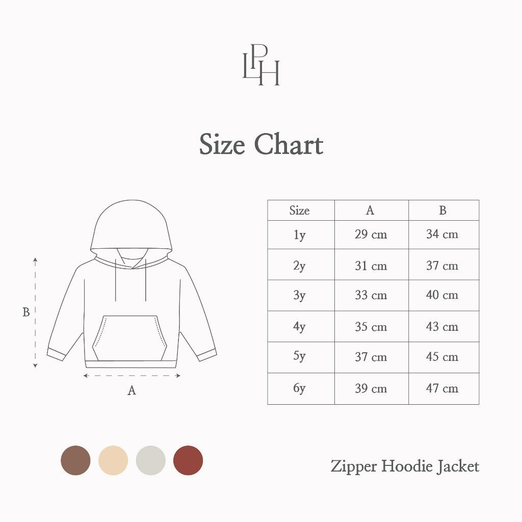 Little Palmerhaus - Zipper Hoodie Jacket 2 (Jaket Hoodie Anak)