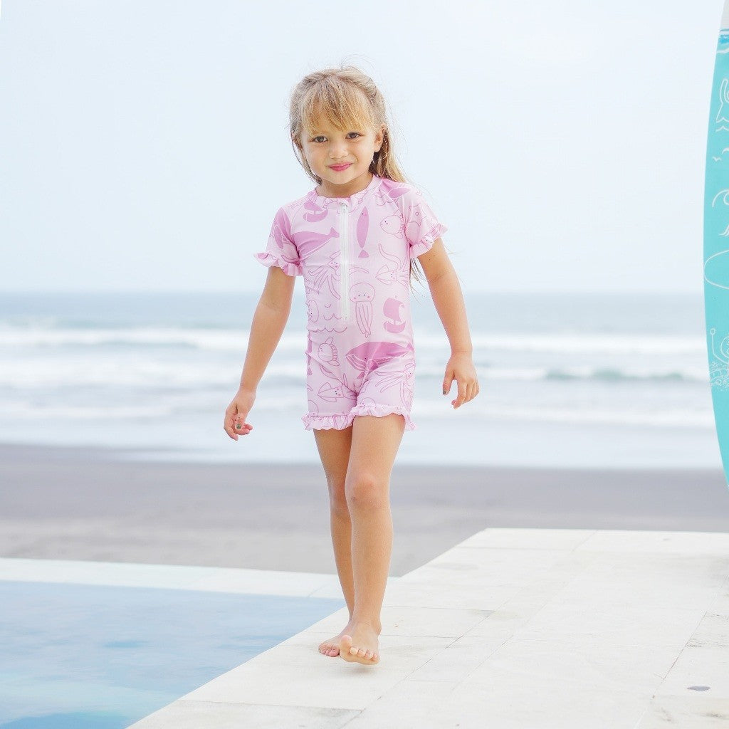 MemoryLife - Asha Swimsuit | Baju Renang Premium Anak Perempuan Umur 6 Bulan - 4 Tahun