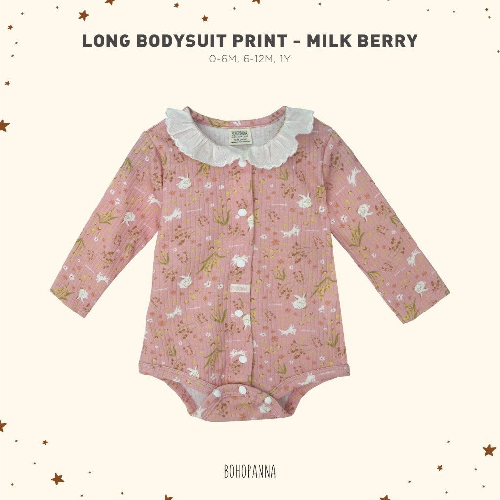 BOHOPANNA - LONG BODYSUIT GIRL - JUMPER BAYI