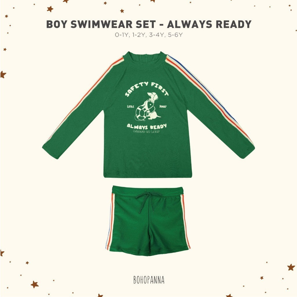 BOHOPANNA - BOY SWIMWEAR SET - Baju Renang Anak Laki-Laki 2482