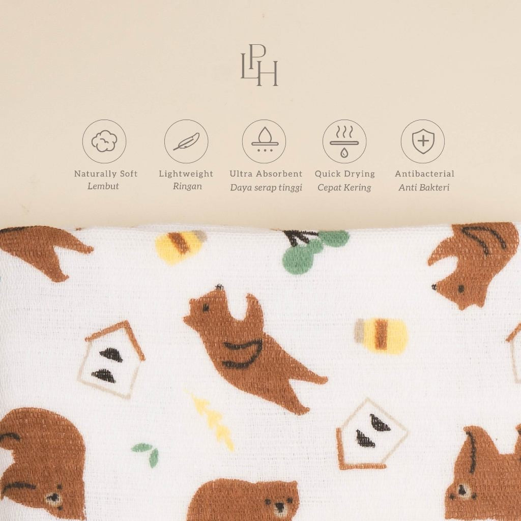 Little Palmerhaus - Tottori Baby Towel (Handuk Bayi Tottori) 22.0