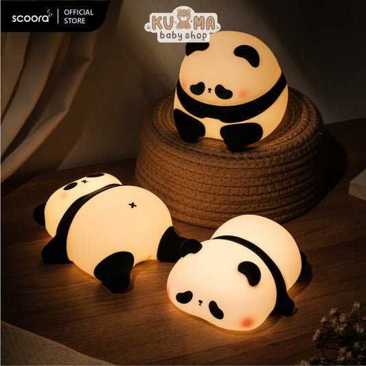 Scoora Raizin Lampu Tidur Silicone Tepuk Rechargeable