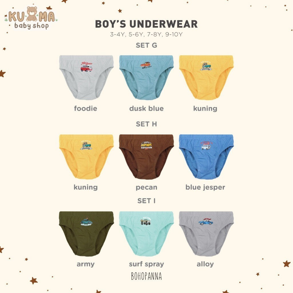 BOHOPANNA - BOY'S UNDERWEAR - Celana Dalam Anak Laki-Laki 5551