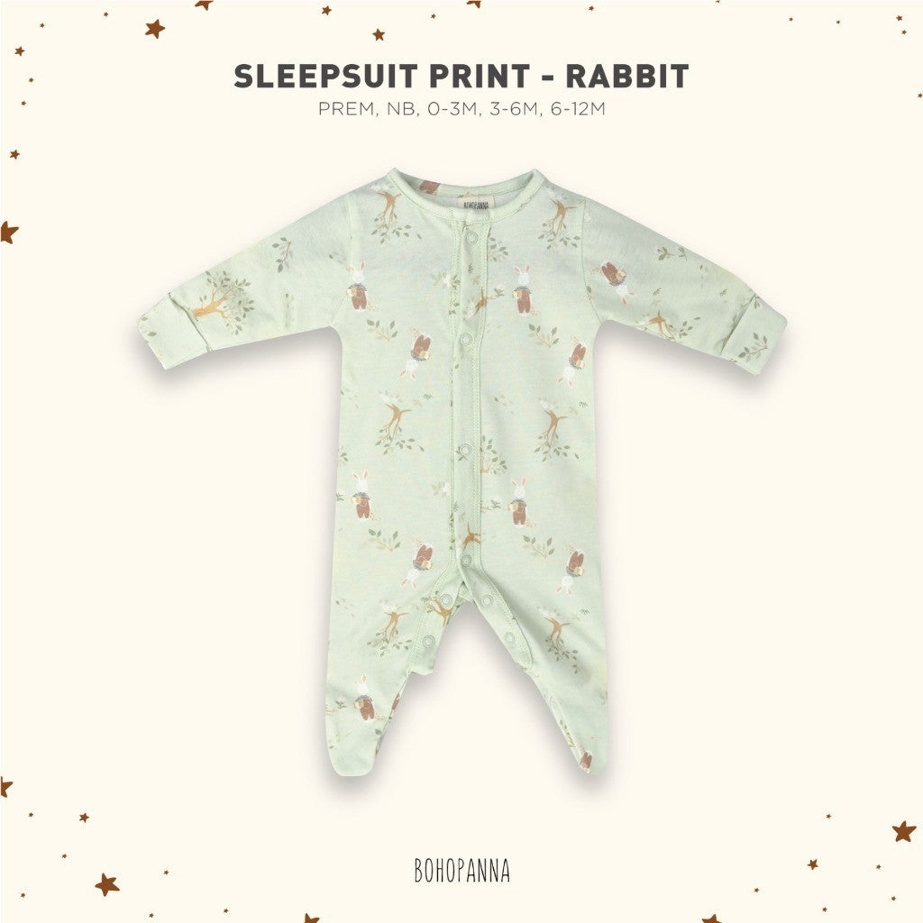 BOHOPANNA - SLEEPSUIT PRINT 2.0 2481 - BAJU TIDUR BAYI
