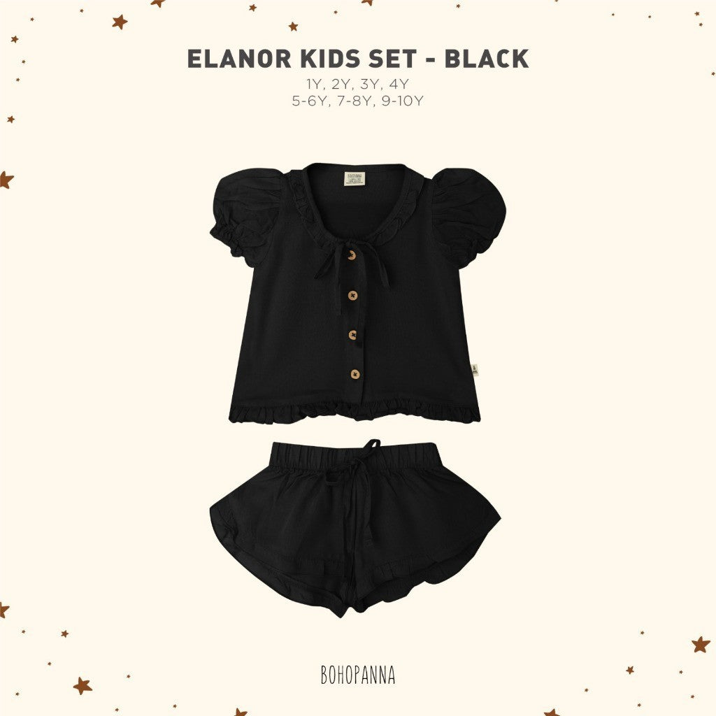 BOHOPANNA - ELANOR KIDS SET - SETELAN ANAK PEREMPUAN