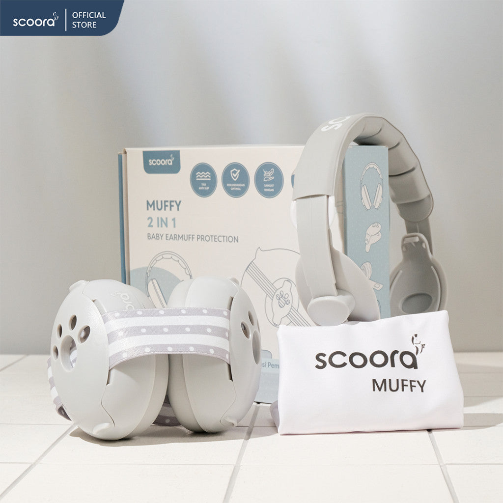 SCOORA Muffy Baby Earmuff Upto 24M 2in1